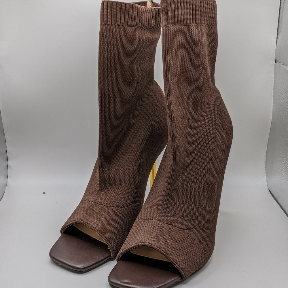 Chase and Chloe Lorde Open Toe Stiletto SZ 9